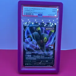 2022–23 Pokemon Play Umbreon V Full Art Stamped Pokemon Prize Pack Mint Psa 9￼ - Image 1