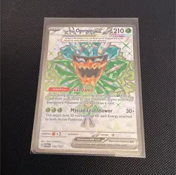 Teal Mask Ogerpon EX 190/167 SV06 Full Art Holo Rare Pokemon TCG . Fast Shipping - Image 2