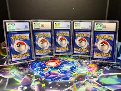 Pokemon CGC Slab Lot CGC 10 Pidgeot EX Shadowless Charmander Base Set - Image 2