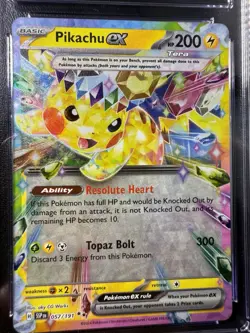 Pokemon Pikachu Ex #057/191, Surging Sparks Holo Rare, S&V, CGC Pristine 10!!! - Image 3