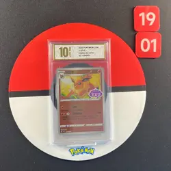 Pokemon TCG Gem Pack Vol 2 CBB2C 04 12/14 Flareon Stamped Chinese Grade10 - Image 1