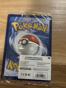 Pokemon x Natural History Museum Pikachu at the Museum Jumbo Promo - FAST SHIP - Image 2