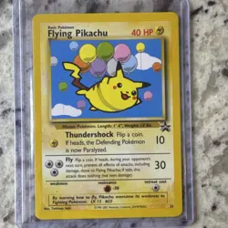 Pokemon Flying Pikachu Promo #25 Wotc 2001 - Image 1