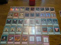 Complete Yu-Gi-Oh Monarch Deck with Extra Cards - Image 1