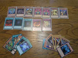 Complete Yu-Gi-Oh Monarch Deck with Extra Cards - Image 2