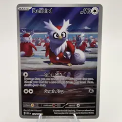 DELIBIRD 2025 POKEMON MEGA EVOLUTIONS ILLUSTRATION RARE 152/132 Q1824 - Image 1