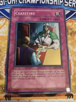 Yugioh Ceasefire DB1-EN083 NM - Image 1