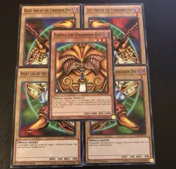 Yugioh Common Exodia The Fobidden One Set LDK2 LDK2-ENY04 Exodia Set - Image 1