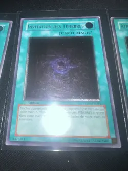 Konami Yu-Gi-Oh! PTDN 1st Edition Spell 4x Allure of Darkness - Image 4