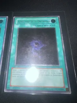 Konami Yu-Gi-Oh! PTDN 1st Edition Spell 4x Allure of Darkness - Image 5