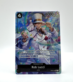 One Piece: Awakening of the New Era Rob Lucci Alternate Art #OP05-093 Foil NM+ - Image 1