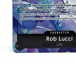 One Piece: Awakening of the New Era Rob Lucci Alternate Art #OP05-093 Foil NM+ - Image 4