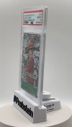 2025 One Piece OP-13 Japanese Manga #118 Monkey D. Luffy PSA 10 GEM MINT - Image 2