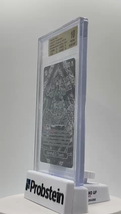 2025 One Piece OP12 English 3rd Anniversary Silver #093 Marshall D. Teach BGS 10 - Image 2