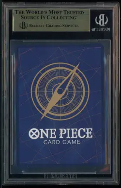 2025 One Piece OP12 English 3rd Anniversary Silver #093 Marshall D. Teach BGS 10 - Image 3