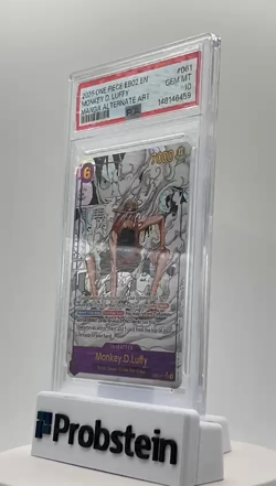 2025 One Piece EB02 EN Manga Alternate Art #061 Monkey D. Luffy PSA 10 GEM MINT - Image 2