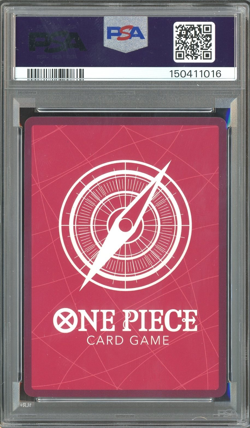 2022 One Piece ST01 EN Super Pre-Release #001 Monkey D. Luffy Red Manga PSA 10 - Image 3