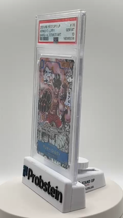 2025 One Piece OP11 Japanese Manga Alternate Art #118 Monkey D. Luffy PSA 10 - Image 2