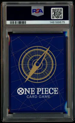 2024 One Piece EN Convention Exclusive Foil #043 Monkey D. Luffy PSA 10 GEM MINT - Image 3