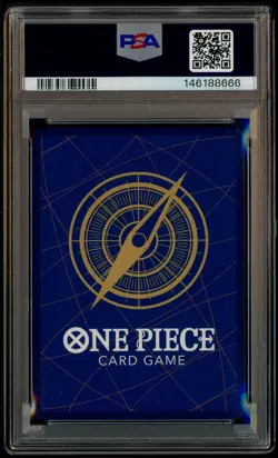 2024 One Piece EN Convention Exclusive Foil #043 Monkey D. Luffy PSA 10 GEM MINT - Image 3