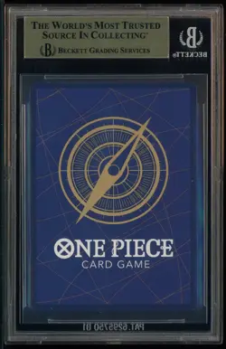 2025 One Piece Fist of Divine Speed OP11 #118 Monkey D. Luffy Manga SEC BGS 10 - Image 3