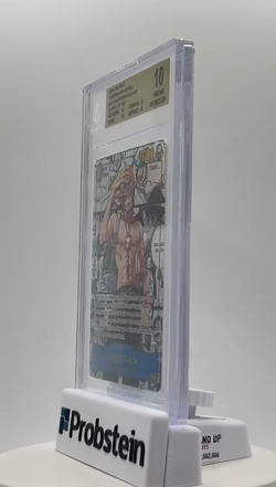 2025 One Piece Carrying on His Will OP13 #119 Portgas D. Ace Manga Art BGS 10 - Image 2