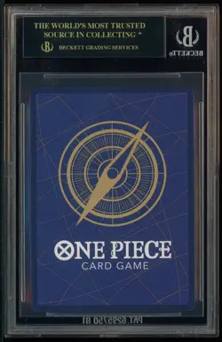 2025 One Piece Carrying on His Will #OP09004 Shanks 3rd Anniv BGS 10 BLACK LABEL - Image 3