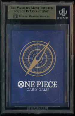 2025 One Piece Carrying on His Will OP13 #119 Portgas D. Ace Red Manga BGS 9.5 - Image 3