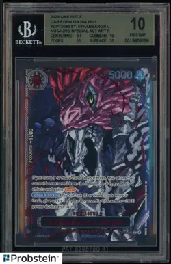 2025 One Piece OP13 Special Alt Art Demon God #080 Ethanbaron V. Nusjuro BGS 10 - Image 1