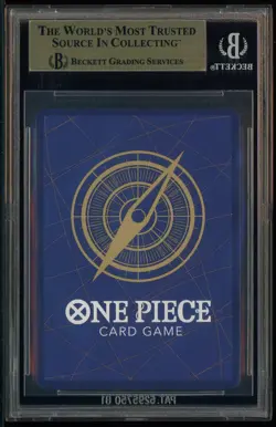 2024 One Piece The Best Premium Bstr OP06 118 Roronoa Zoro Manga Art BGS 10 - Image 3