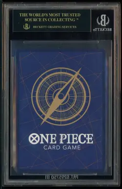 2025 One Piece OP13 EN Wanted Alternate Art Monkey D Luffy BGS 10 BLACK LABEL - Image 3