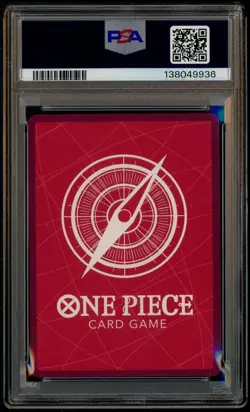 2025 ONE PIECE PROMOS DODGERS X ONE PIECE NIGHT #010 MONKEY D. LUFFY PSA 10 - Image 3