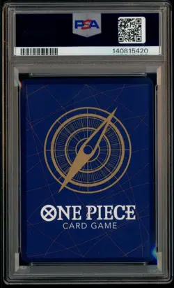 2025 One Piece Promos S. Chinese 3rd Anniversary Flash Event Nami Serial PSA 10 - Image 3