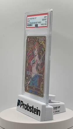 2024 PSA 10 NAMI GOLD ONE PIECE PRB PREMIUM BOOSTER STORAGE BOX SET 007 GEM MINT - Image 2