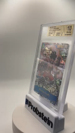 2025 ONE PIECE OP11 ENGLISH #118 MONKEY.D.LUFFY MANGA ART SEC BGS 10 PRISTINE - Image 2