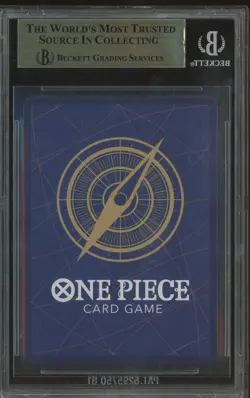 2025 ONE PIECE OP11 ENGLISH #118 MONKEY.D.LUFFY MANGA ART SEC BGS 10 PRISTINE - Image 3