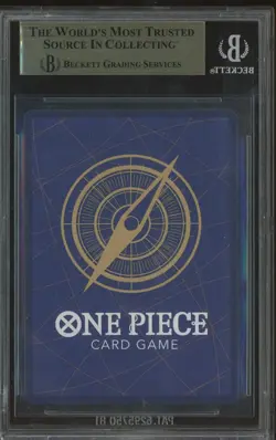 2026 ONE PIECE OP14 ENGLISH #119 DRACULE MIHAWK MANGA ART SEC BGS 10 PRISTINE - Image 3