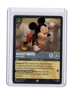 Disney Lorcana • Reign of Jafar • Mickey Mouse • Giant Mouse #199 • Legendary - Image 1