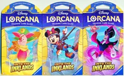 Disney Lorcana Into The Inklands Sealed Blister Booster Pack - Free Shipping - Image 1
