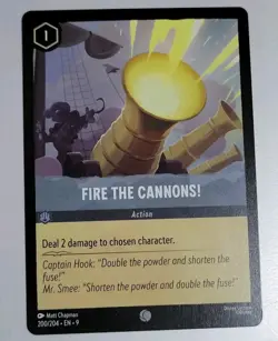 Disney Lorcana TCG - Fabled: Fire The Cannons! (200/204) - Common - Near Mint - Image 1