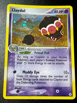 Claydol 2/101 - EX Hidden Legends Holo Rare Pokemon Card LP - Image 1