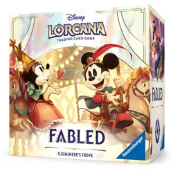Disney Lorcana Trading Card Game: Fabled Illumineer's Trove Box Sealed Case - Image 4