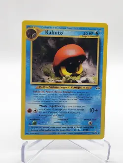 Kabuto 56/75 Neo Discovery Pokemon Card Game Tcg Vintage - Image 1