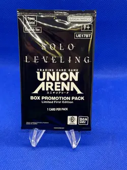 SEALED Union Arena UE17BT: Solo Leveling Box Topper Promotion Pack -1 CARD PER - Image 1