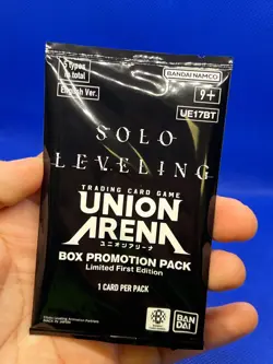 SEALED Union Arena UE17BT: Solo Leveling Box Topper Promotion Pack -1 CARD PER - Image 2