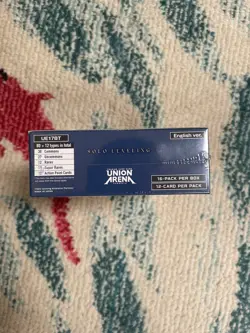 Union Arena Solo Leveling ENGLISH Booster Box UE17BT SEALED In Hand - Image 5