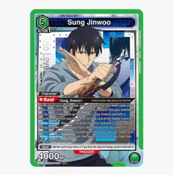 Union Arena Solo Leveling Sung Jinwoo SR (049) - Super Rare - English - Image 1