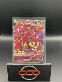 Volcanion V (Full Art) 162/198 SWSH06: Chilling Reign Ultra Rare Pokemon Card NM - Image 1