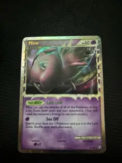 Pokemon Mew Prime Triumphant Ultra Rare Holo Basic Card 97/102 60HP English - Image 1