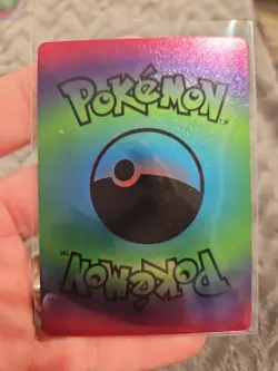 M Ash Greninja EX Rainbow Foil Fan Art Vinyl Collector Card 159/300 - Image 2
